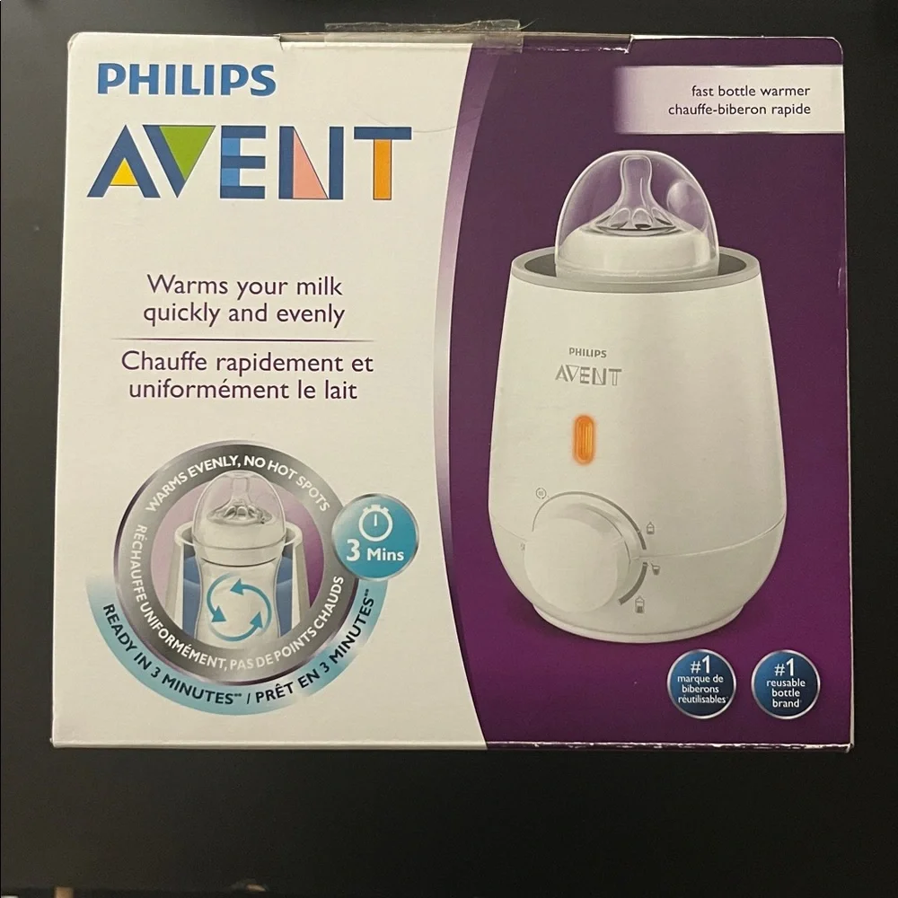 Philips Avent White Fast Bottle Warmer - Picture 3 of 5